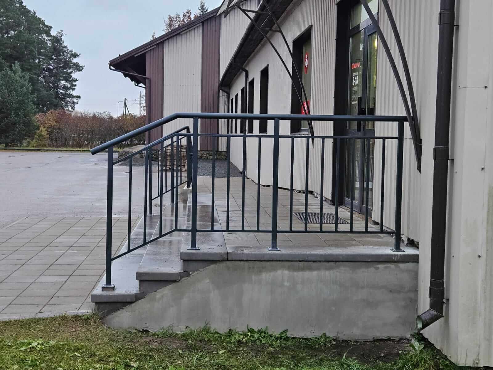 Tērauda pandusa margas - Jēkabpils